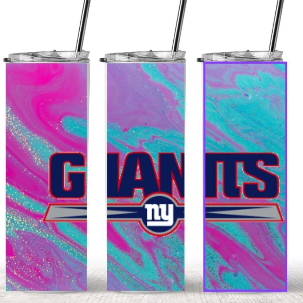 🏈 New York Giants 20oz Tumblers-Crafted by a New Yorker, for a New Yorker! 🏈
